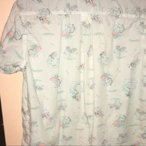 Surfer Hawaiian Button Down